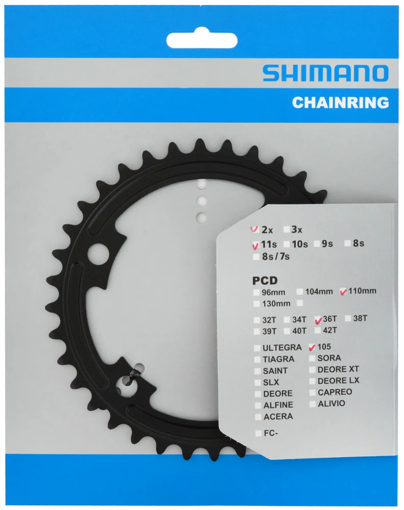 Shimano Plateau Pour FC-R7000 52/36 Dents 4 Shimano Plateau Pour FC-R7000 52/36 Dents – Image 4