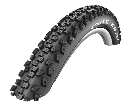Schwalbe Black Jack BnR 16x1,90" Pneu à Fil 1 Schwalbe Black Jack BnR 16x1,90" Pneu à Fil