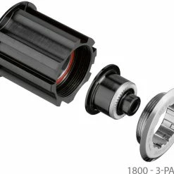 Dt-swiss Kit De Conversion Corps De Roue Libre CAMPAGNOLO 3 Cliquets/cliquet -Pièces vélo trekking Soldes 1800 3 Klinken