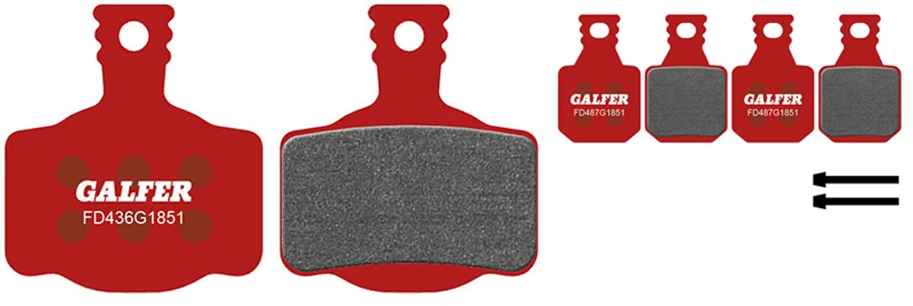 Galfer-bike Plaquettes Advanced Disc Pour Magura/Campagnolo 1 Galfer-bike Plaquettes Advanced Disc Pour Magura/Campagnolo