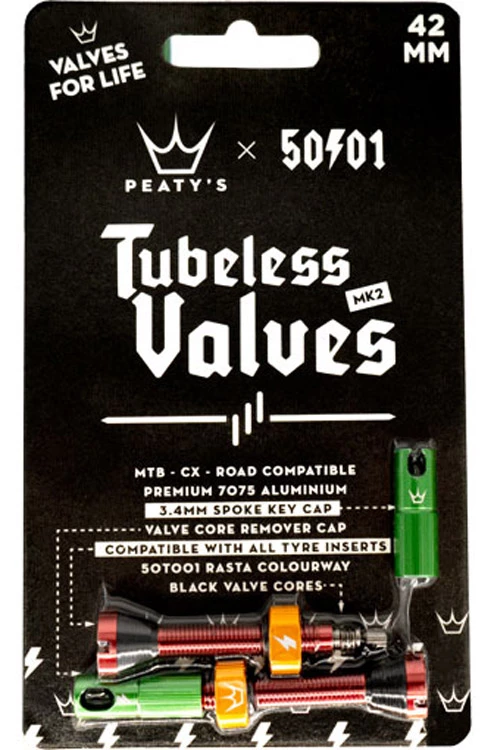 Peaty's Valves 50to01 MK2 Tubeless 42mm 2 Peaty's Valves 50to01 MK2 Tubeless 42mm – Image 2