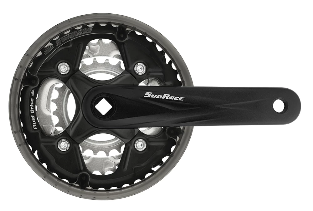 SUNRACE Pédalier FCM500 7/8 Vitesses 28/38/48 170mm 1 SUNRACE Pédalier FCM500 7/8 Vitesses 28/38/48 170mm