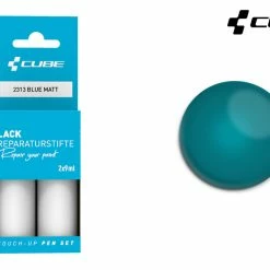 Cube Kit De Réparation De Peinture BLUE Matt -Pièces vélo trekking Soldes 2313
