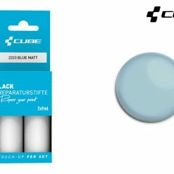 Cube Kit De Réparation De Peinture BLUE Matt -Pièces vélo trekking Soldes 2333
