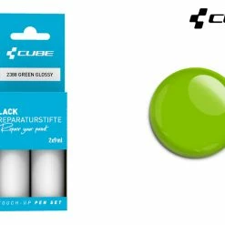Cube Kit De Réparation De Peinture GREEN Glossy -Pièces vélo trekking Soldes 2388