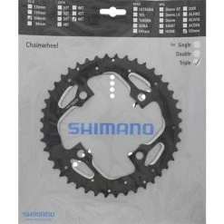 Shimano FC-T551 Plateau 10 Vitesses 10 Shimano FC-T551 Plateau 10 Vitesses -Pièces vélo trekking Soldes 44 Zahne AE fur Kettenschutz