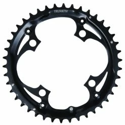 TRUVATIV Plateau VTT 42 D 104mm Acier Noir