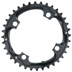 TRUVATIV Plateau MTB 36 D 104mm Aluminium Noir