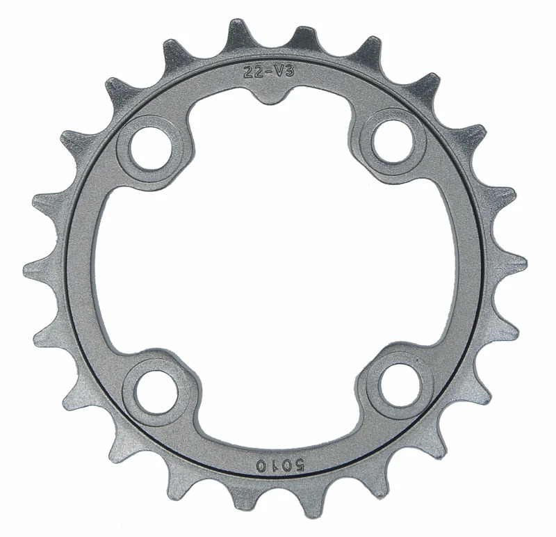 TRUVATIV Plateau MTB 22 D 64mm Aluminium Gris 1 TRUVATIV Plateau MTB 22 D 64mm Aluminium Gris