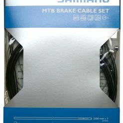 Shimano Jeu De Câbles De Frein MTB Acier Inoxydable Avant/arrière