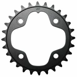 TRUVATIV Chainring MTB 28T 2x10 80mm Black