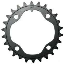 TRUVATIV Chainring MTB 26T 2x10 80mm Black