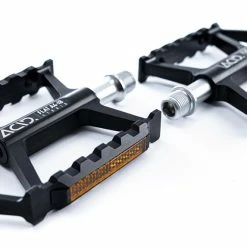 ACID Pédales à Plateforme Hybride FLAT A4-IB -Pièces vélo trekking Soldes ACID FLAT A4 IB Hybrid Plattformpedale black 92374 b