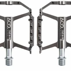 ACID Pédales à Plateforme Hybride FLAT A4-IB -Pièces vélo trekking Soldes ACID FLAT A4 IB Hybrid Plattformpedale grey 92397 a