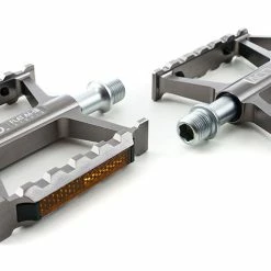 ACID Pédales à Plateforme Hybride FLAT A4-IB -Pièces vélo trekking Soldes ACID FLAT A4 IB Hybrid Plattformpedale grey 92397 b