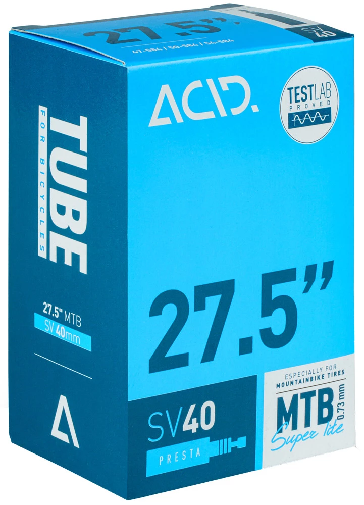 ACID Chambre à Air MTB Super Lite 27,5 1 ACID Chambre à Air MTB Super Lite 27,5