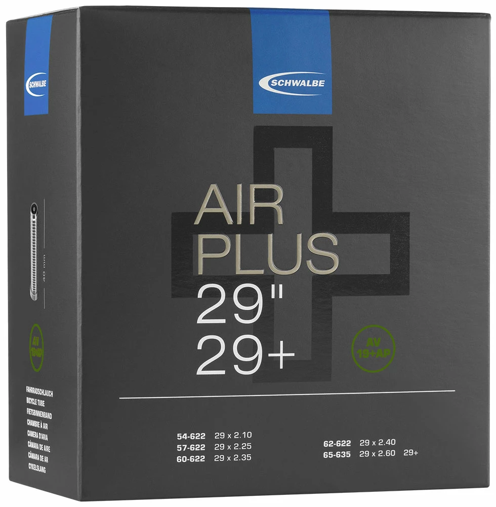 Schwalbe Chambre à Air AIR Plus AV19+AP 29 1 Schwalbe Chambre à Air AIR Plus AV19+AP 29