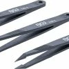 BGS Technic Jeu De Pinces à épiler En Plastique 3 Pièces