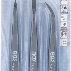 BGS Technic Jeu De Pinces à épiler En Plastique 3 Pièces 7 BGS Technic Jeu De Pinces à épiler En Plastique 3 Pièces -Pièces vélo trekking Soldes BGS technic 74312 20126201 Kunststoff Pinzetten Satz 3 teilig 4