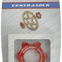 Quaxar Adaptateur CNC Centerlock Pour Axe De 15/20mm -Pièces vélo trekking Soldes CNC Centerlock Adapter fur 1520mm Achse rot 2