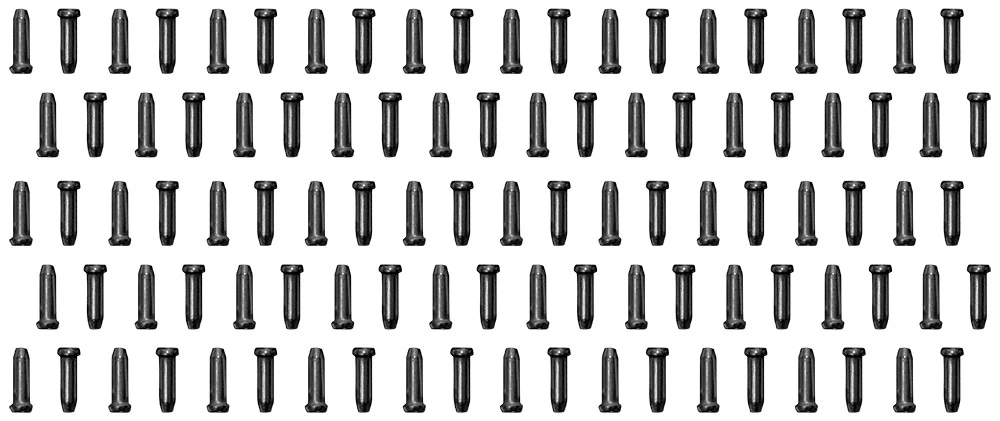 Katana Embouts De Câble De Changement De Vitesse / Câble De Frein Intérieur (100 Pièces) 4 Katana Embouts De Câble De Changement De Vitesse / Câble De Frein Intérieur (100 Pièces) – Image 4