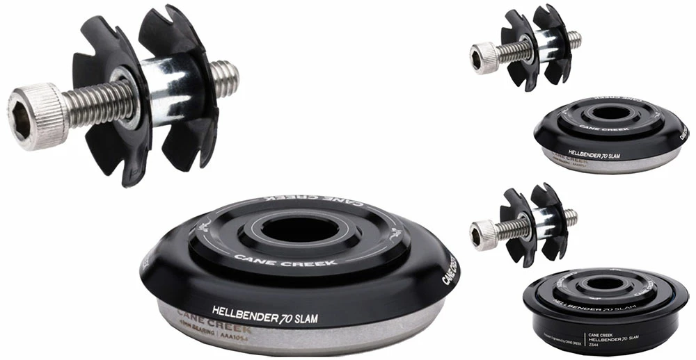 Cane Creek Jeu De Direction Hellbender 70 Slam, Partie Supérieure, 1 1/8 1 Cane Creek Jeu De Direction Hellbender 70 Slam, Partie Supérieure, 1 1/8