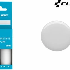 Cube Set De Stylos De Réparation De Peinture WHITE 5 Cube Set De Stylos De Réparation De Peinture WHITE -Pièces vélo trekking Soldes Cube Lackreparaturstift Set WHITE 2159