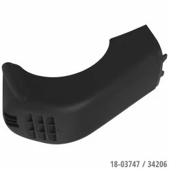 Cube Cache Moteur Hybride -Pièces vélo trekking Soldes Cube Motorabdeckung Hybrid 18 03747 34206 5b