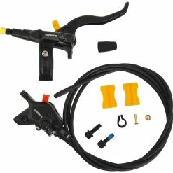 Shimano DEORE BL-M4100+BR-MT420/410 Kit De Freins à Disque -Pièces vélo trekking Soldes DEORE BL M4100 BR MT410 Scheibenbremse 1700mm hinten EMT4101JRRXRA170