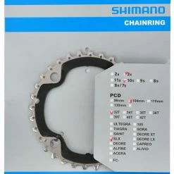 Shimano Plateau SLX Pour FC-M670 42/32/24T -Pièces vélo trekking Soldes DSC 1514