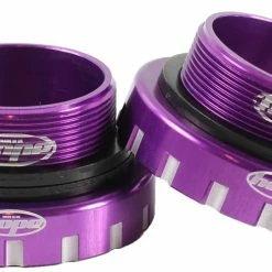 HOPE Stainless Bottom Bracket 68/73/83mm For 30mm Axle -Pièces vélo trekking Soldes Hope Edelstahl Innenlager lila BBSS30PU