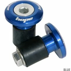 HOPE Bouchons De Guidon Grip Doctor 9 HOPE Bouchons De Guidon Grip Doctor -Pièces vélo trekking Soldes Hope Grip Doctor blue GDOCB