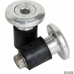 HOPE Bouchons De Guidon Grip Doctor 8 HOPE Bouchons De Guidon Grip Doctor -Pièces vélo trekking Soldes Hope Grip Doctor silver GDOCS