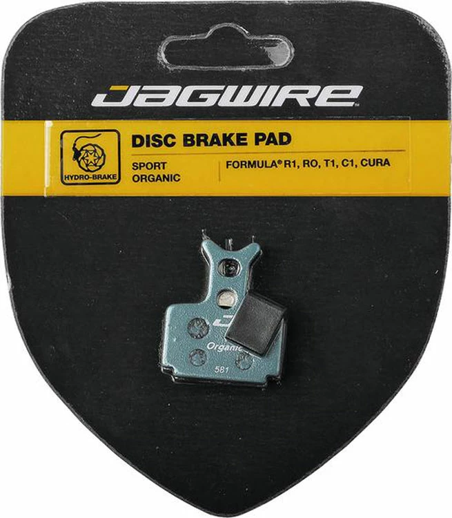 JAGWIRE Plaquettes Sport FORMULA Organic Disc 1 JAGWIRE Plaquettes Sport FORMULA Organic Disc