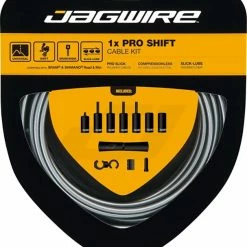 JAGWIRE Pro Shift, Jeu De Câbles à 1 Vitesse -Pièces vélo trekking Soldes Jagwire Pro Shift 1 fach Schaltzugset PCK558 d