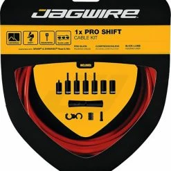 JAGWIRE Pro Shift, Jeu De Câbles à 1 Vitesse -Pièces vélo trekking Soldes Jagwire Pro Shift 1 fach Schaltzugset PCK558 e