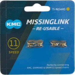 KMC Verrouillage De Chaîne X11 Ti-N MissingLink