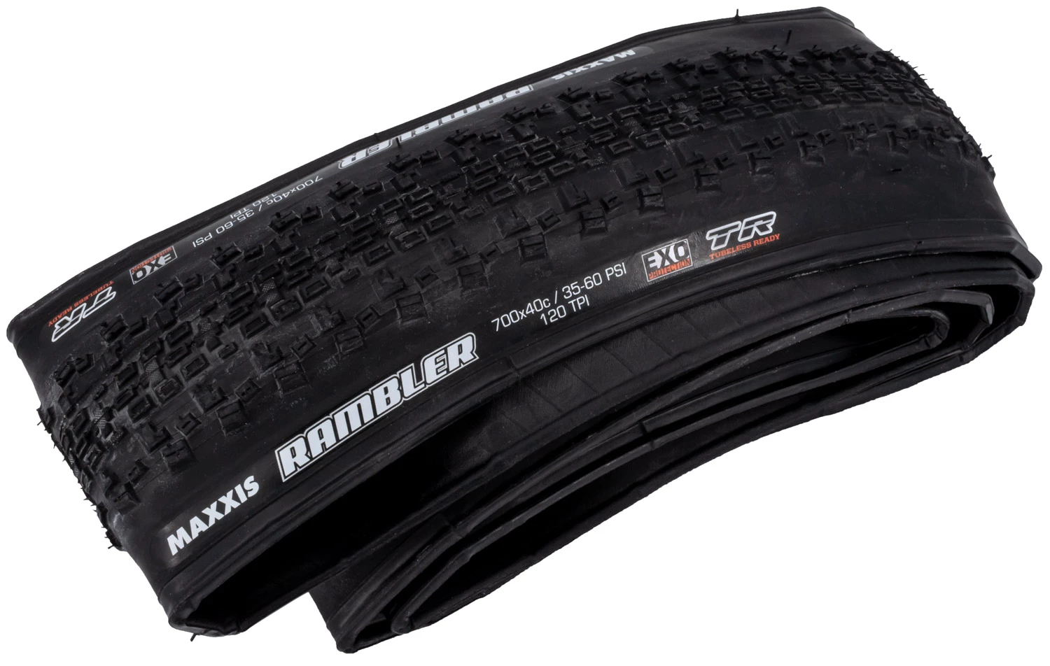 MAXXIS Rambler 28" 40C TR EXO Pneus Pliants 1 MAXXIS Rambler 28" 40C TR EXO Pneus Pliants