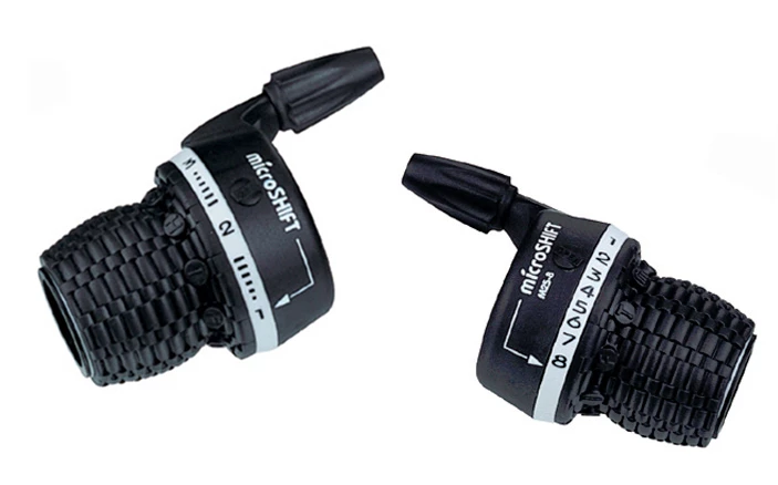 MICROSHIFT Set De Poignées Tournantes 3x8 Vitesses MS25-8 1 MICROSHIFT Set De Poignées Tournantes 3x8 Vitesses MS25-8