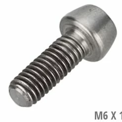 Newmen Potence / Tige De Selle Titane Vis De Rechange -Pièces vélo trekking Soldes Newmen M6 x 16 90118 b