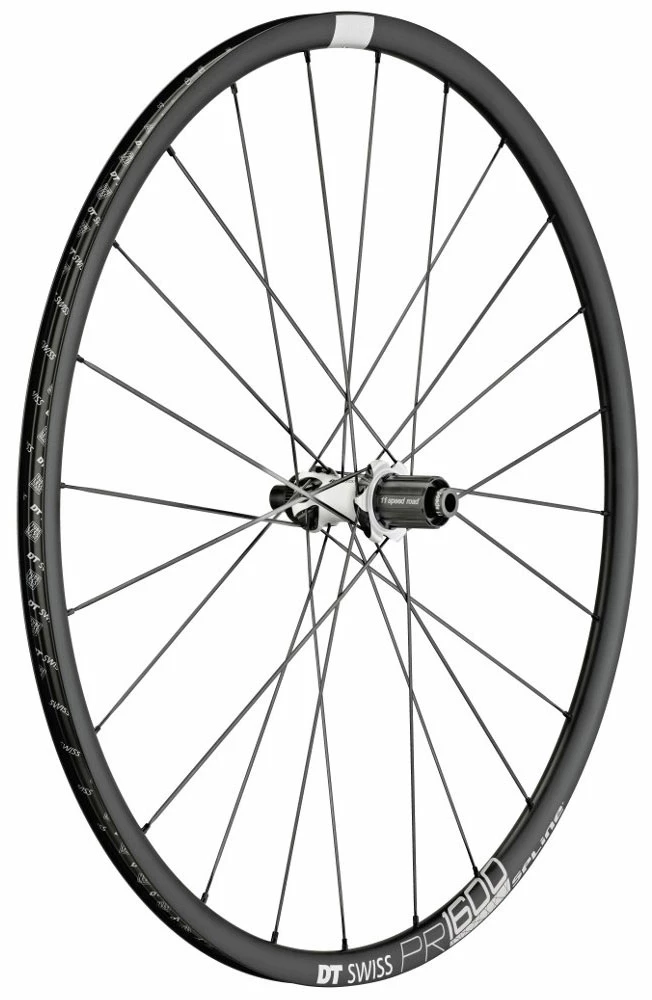 Dt-swiss PR 1600 Spline DB 23mm Roue Arrière 1 Dt-swiss PR 1600 Spline DB 23mm Roue Arrière