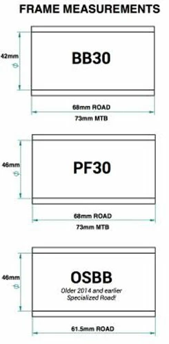 Praxis Works BB30/PF30 M30 Boîte De Pédalier MTB 6 Praxis Works BB30/PF30 M30 Boîte De Pédalier MTB – Image 6