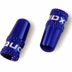 Quaxar Capuchons De Valve SV -Pièces vélo trekking Soldes Quaxar SV Ventilkappen blau