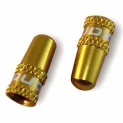 Quaxar Capuchons De Valve SV -Pièces vélo trekking Soldes Quaxar SV Ventilkappen gold