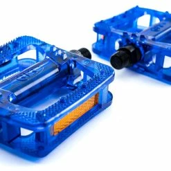 RFR Pédales à Plateforme Junior -Pièces vélo trekking Soldes RFR Junior Plattformpedale blue 14151 b