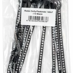 Radon Reliure Souple Softy 180x7mm (10 Pièces) -Pièces vélo trekking Soldes Radon Softy Flexbinder 180x7mm 10 St ck 20099631 c