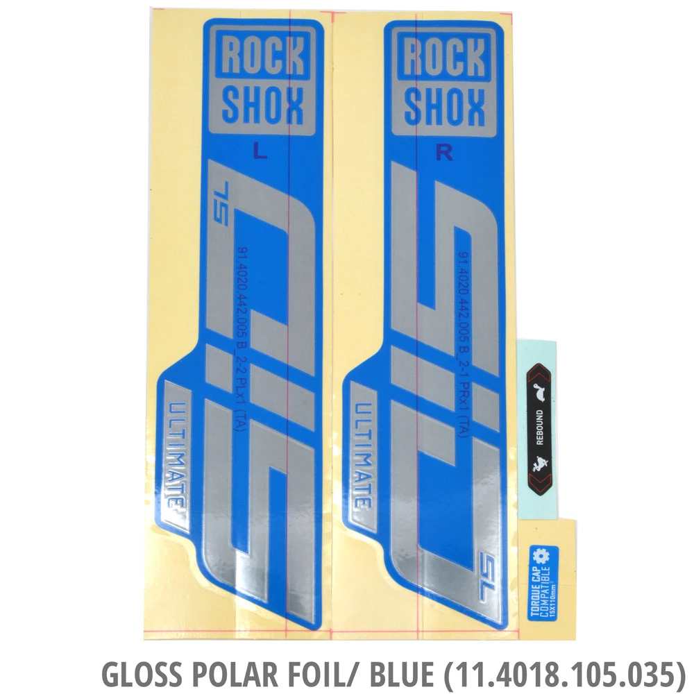 ROCKSHOX Set D'autocollants SID SL Ultimate 2 ROCKSHOX Set D'autocollants SID SL Ultimate – Image 2