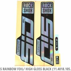 ROCKSHOX Set D'autocollants SID SL Ultimate 9 ROCKSHOX Set D'autocollants SID SL Ultimate -Pièces vélo trekking Soldes RockShox 11 4018 105 038
