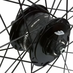 Shimano Custom Made 26" Shimano DH-3D32 Dynamo Dans Le Moyeu / Roue Avant Mavic XM 119 Disc -Pièces vélo trekking Soldes SCM DH 3D32 XM119 vorne 3