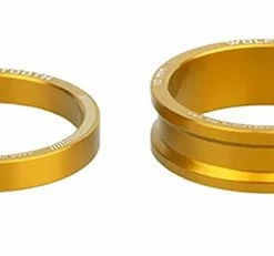 Wolf Tooth Components Entretoises Jeu De Direction 4 Pces 3/5/10/15 Mm -Pièces vélo trekking Soldes SPACER GLD KIT1 2000x